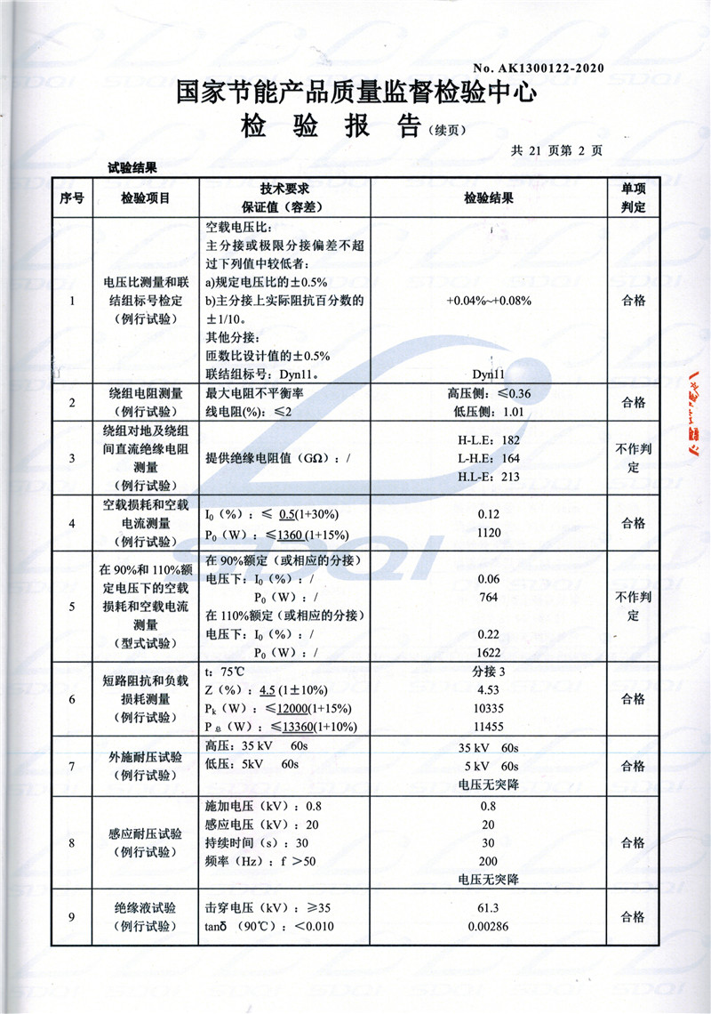 高低压试验报告-S11-1250霍邱霍邱霍邱油浸式变压器-2.jpg